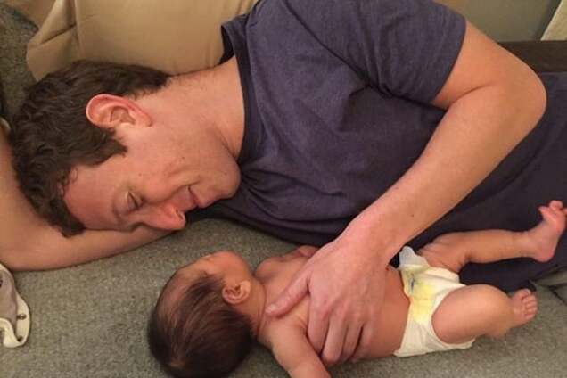 Мимими от Цукерберга: основатель Facebook опубликовал совместное фото с дочкой