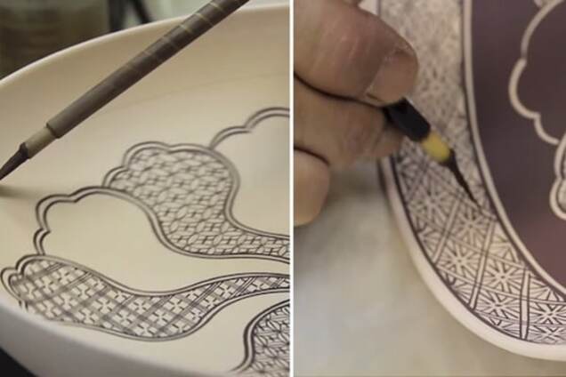 Как расписывают японский фарфор: завораживающее видео