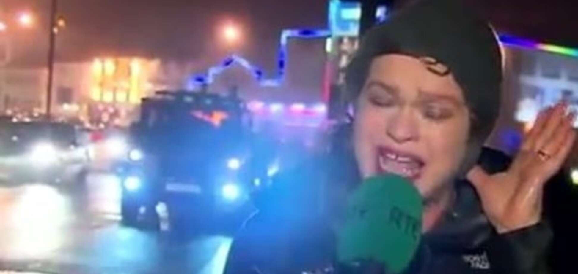 Актриса без Оскара: телеведущая покорила интернет гримасами во время урагана