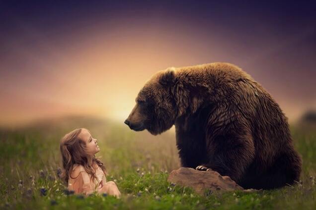 Милые и добрые: опубликованы лучшие фото детей с животными