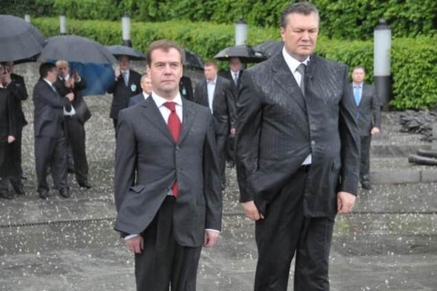 Дмитрий Медведев и Янукович