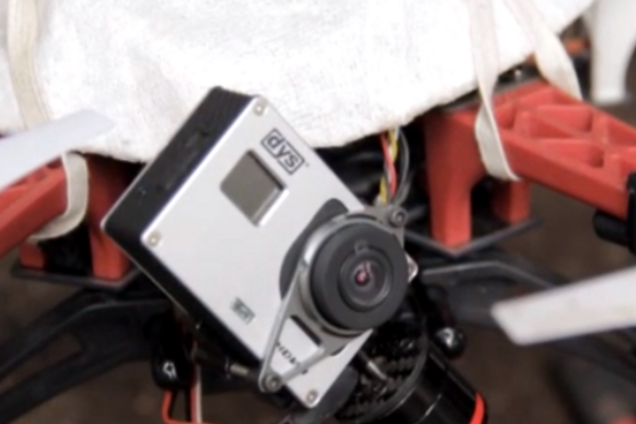 Близ Мариуполя бойцы АТО перехватили вражеский беспилотник: опубликовано видео