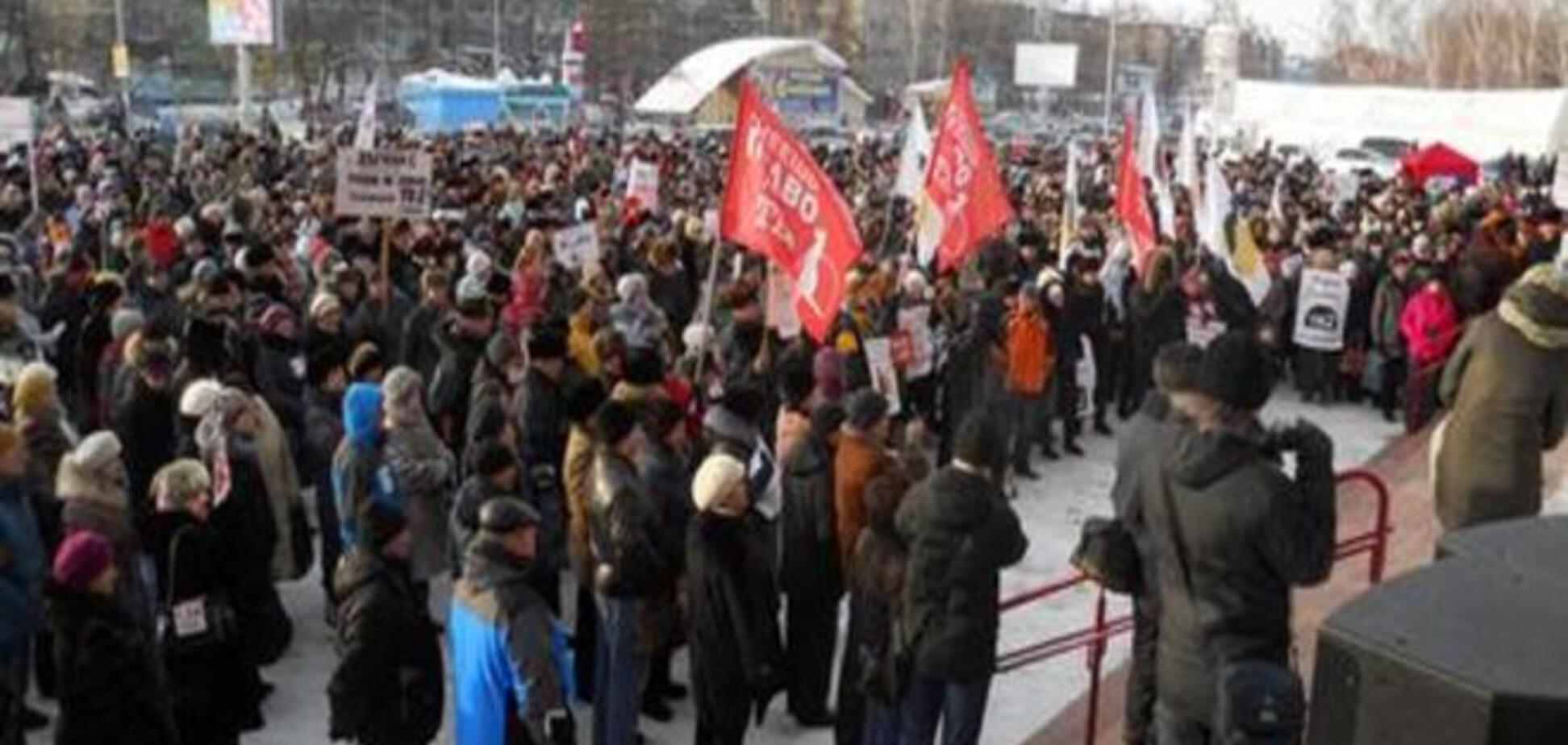 Томский протест: тысячи колокольчиков в поддержку ТВ-2