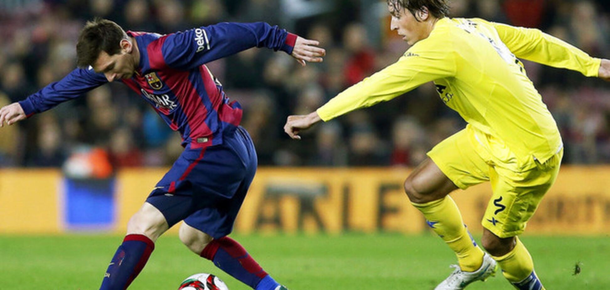 Барселона - Вильярреал - 3-1: смотреть видео голов