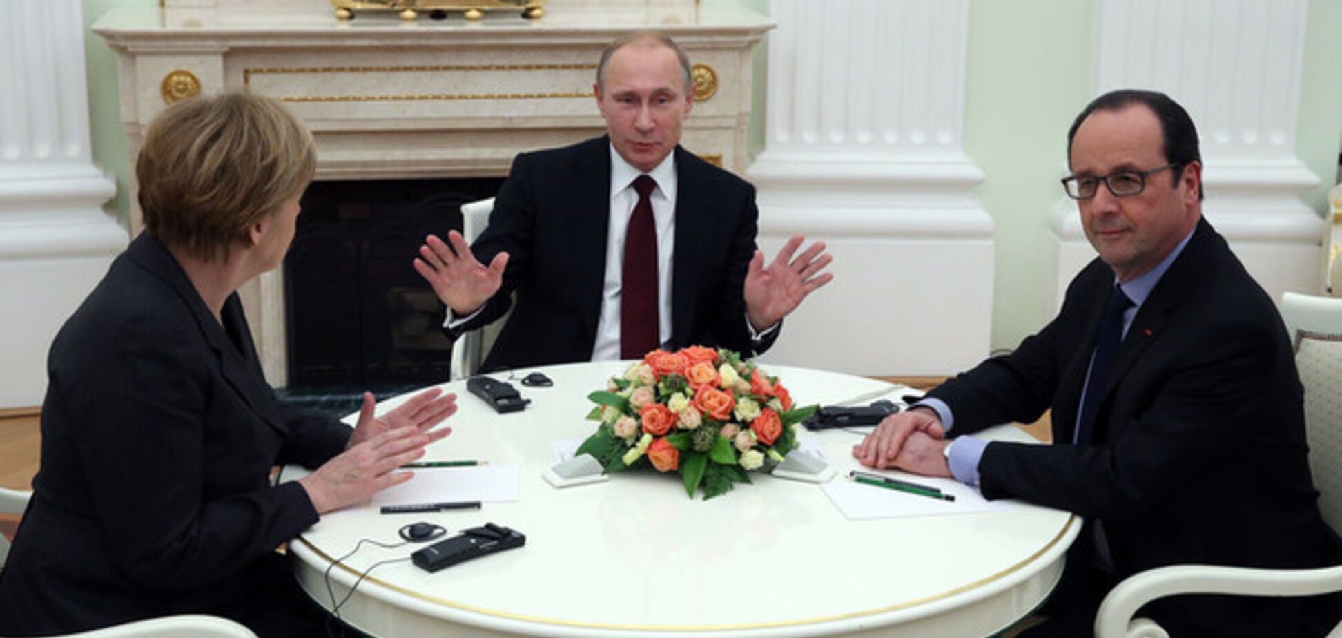 Путин летит в Минск на переговоры с Порошенко, Олландом и Меркель по Донбассу