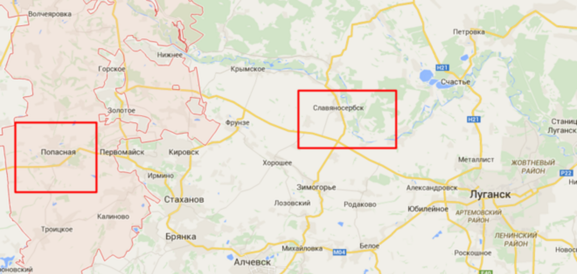 Депутаты изменили границы двух районов в зоне АТО