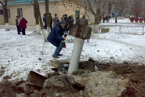 Последствие обстрела Краматорска
