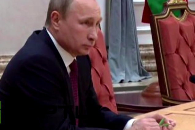 Путин сломал карандаш в Минске на переговорах