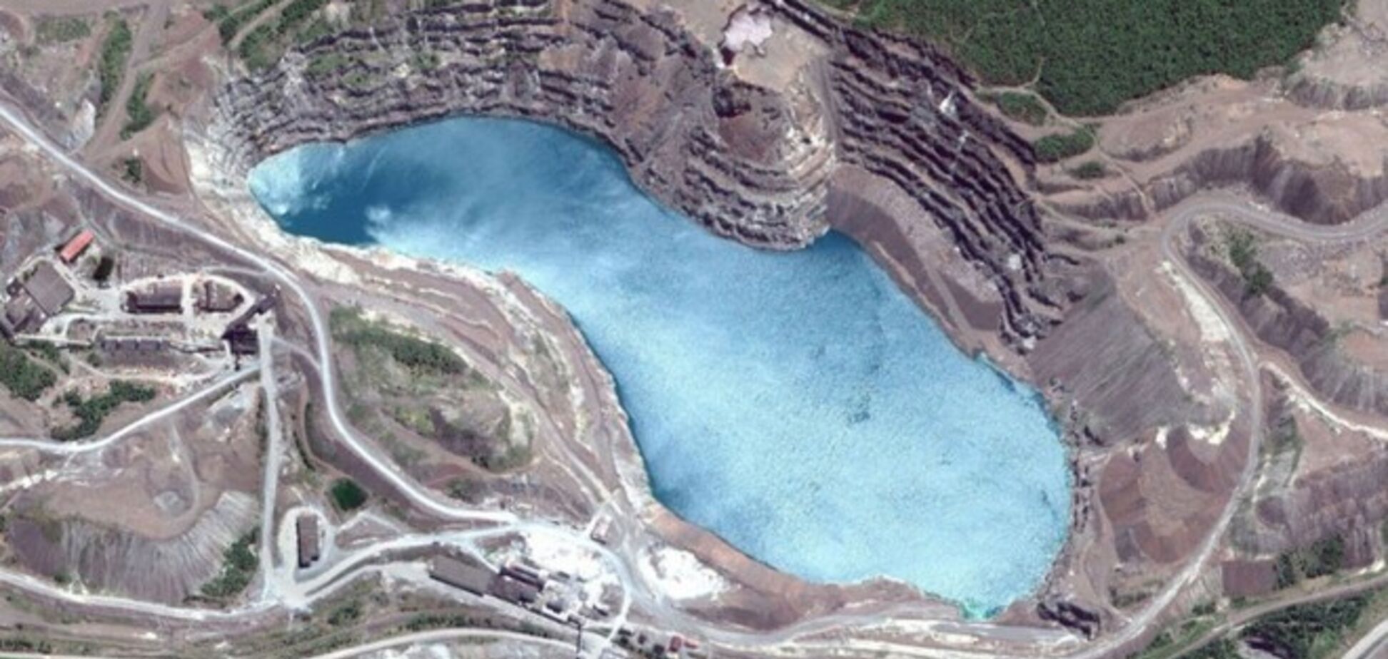 Захватывающие пейзажные фото Канады со спутника