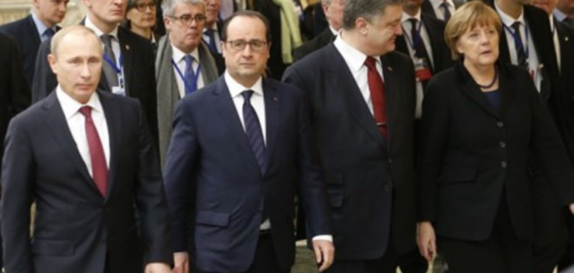 'Нормандская четверка' согласовала документ по Украине