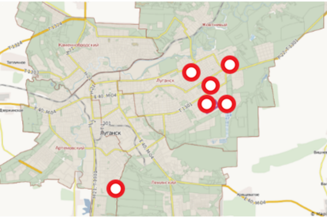 О вечернем обстреле Луганска в 'ЛНР' знали и предупреждали заранее: фотофакт