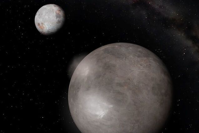 НАСА показало редкие кадры вращающихся Плутона и его спутника Харона