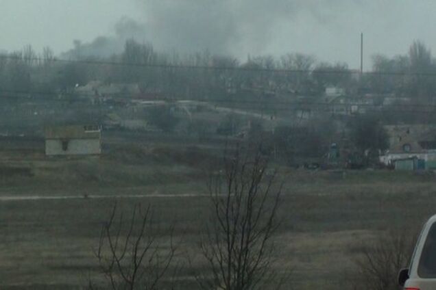 Бойцы 'Азова' уничтожили танк террористов в бою близ Широкино