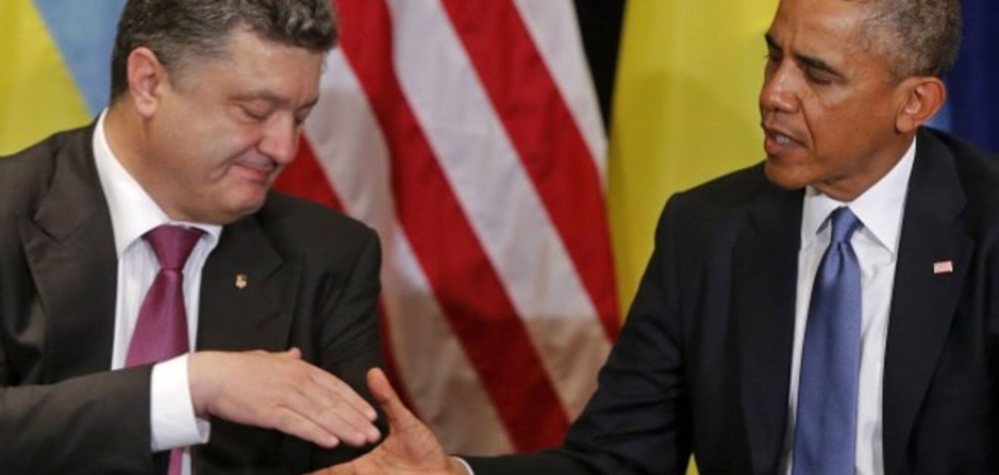Порошенко договорился с Обамой о координации усилий в случае эскалации конфликта на Донбассе