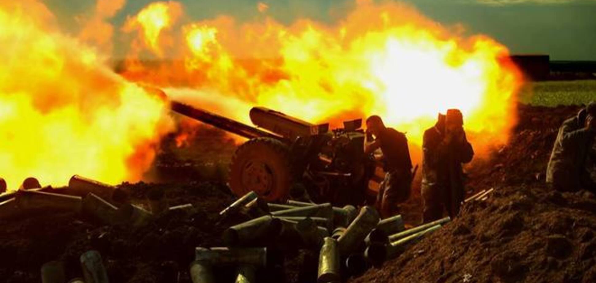 Украинские артиллеристы возле Широкино уничтожили российскую пушку 'Рапира'