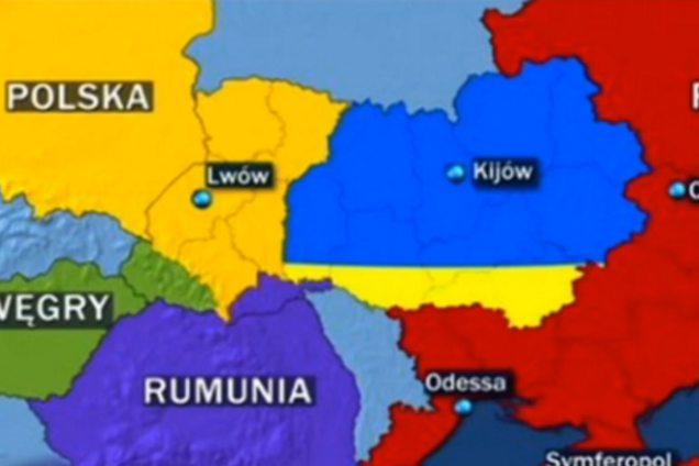 'Им слишком много, все решает Москва!' Жириновский поделил Украину в эфире росТВ: видеофакт