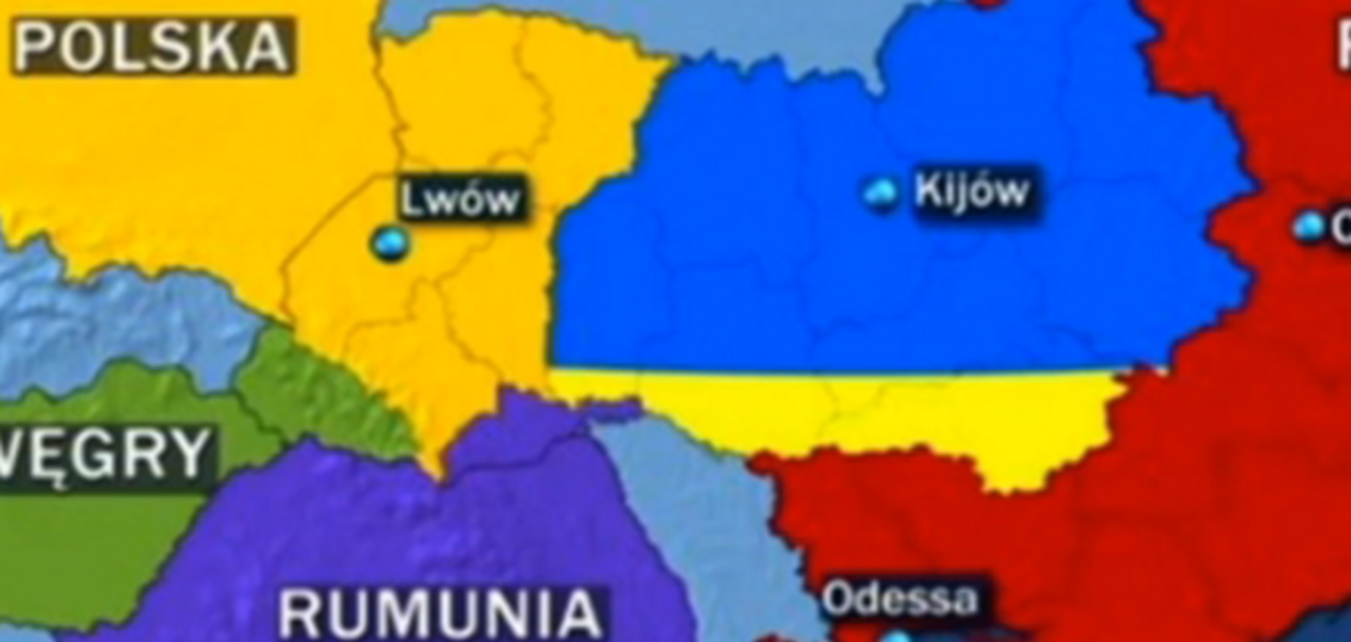 'Им слишком много, все решает Москва!' Жириновский поделил Украину в эфире росТВ: видеофакт