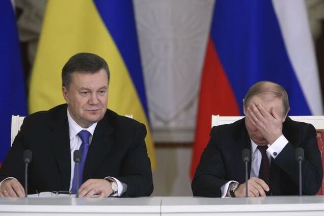 Виктор Янукович и Владимир Путин