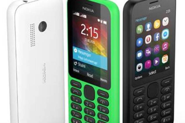В Украине начались продажи самого дешевого телефона от Microsoft - Nokia 215