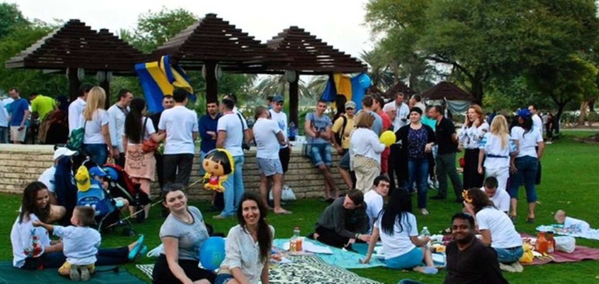 Воинам АТО устроили пикник в Дубае: опубликованы фото 