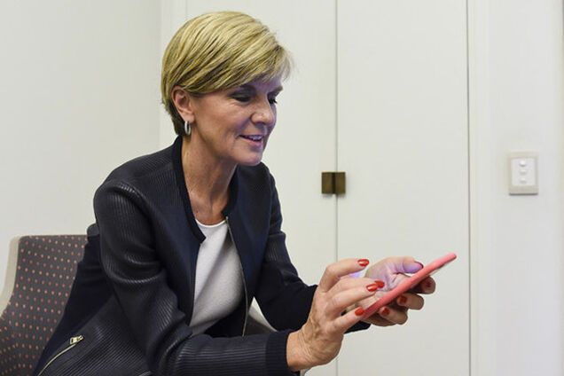 Министр иностранных дел Австралии сравнила Путина с красным сердитым смайликом