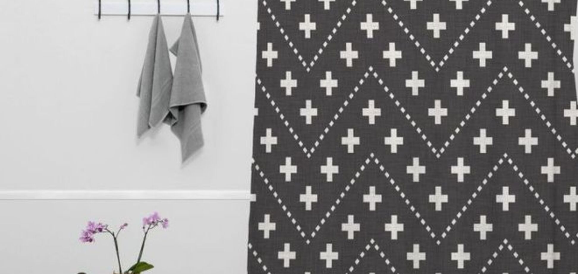 10 современных стильных занавесок для душа