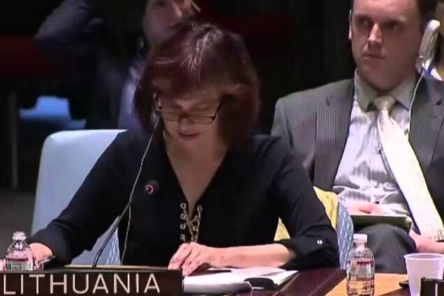 Постпред Литви в ООН назвав Росію стороною конфлікту на Донбасі: без неї терористи давно б уже видихнули