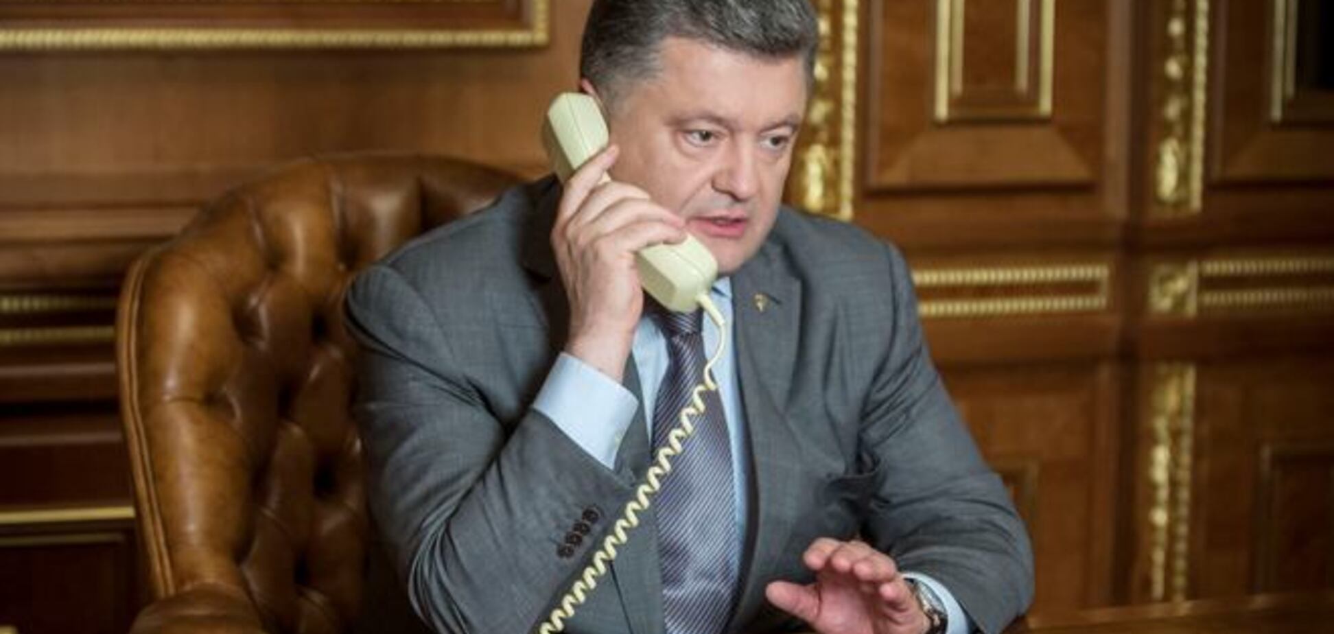 Порошенко ночью поругался с Путиным по телефону - WSJ