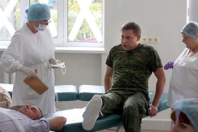 Украинские военные подстрелили Захарченко в Дебальцево