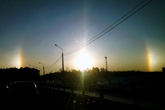 Жителі Челябінська побачили фантастичне явище: у небі зійшли 'три сонця'