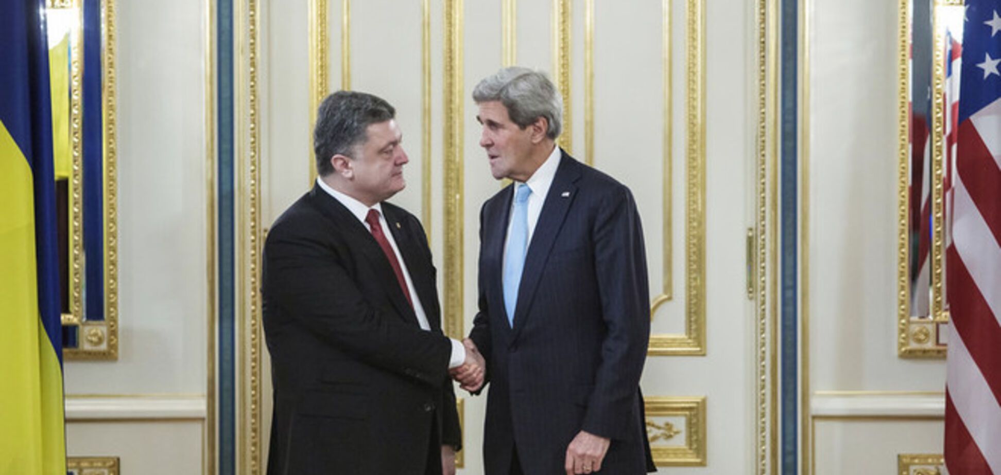 Порошенко и Керри призвали к выполнению всех пунктов Минских договоренностей