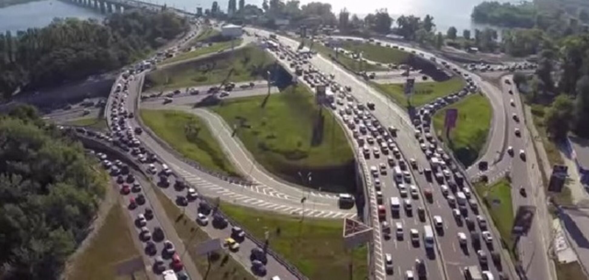 В сети появился свежий видеоролик о летнем Киеве