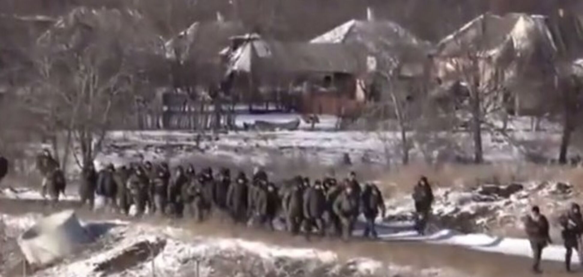 Опубліковано відео полонених українських військових під Дебальцеве