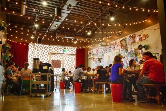 Столовые для сотрудников Google