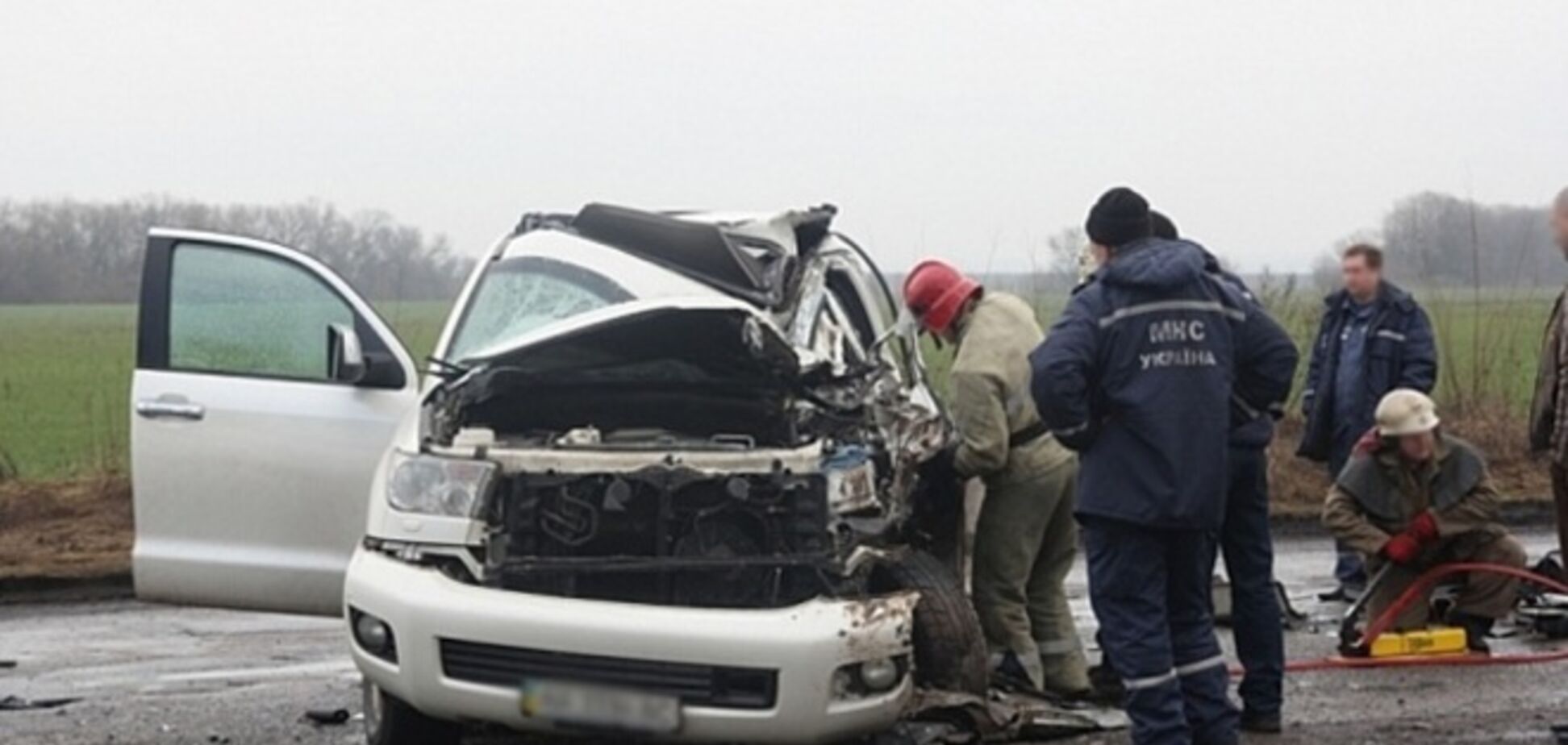 З'явилися перші фото і відео з місця аварії, в якій загинув Кузьма Скрябін