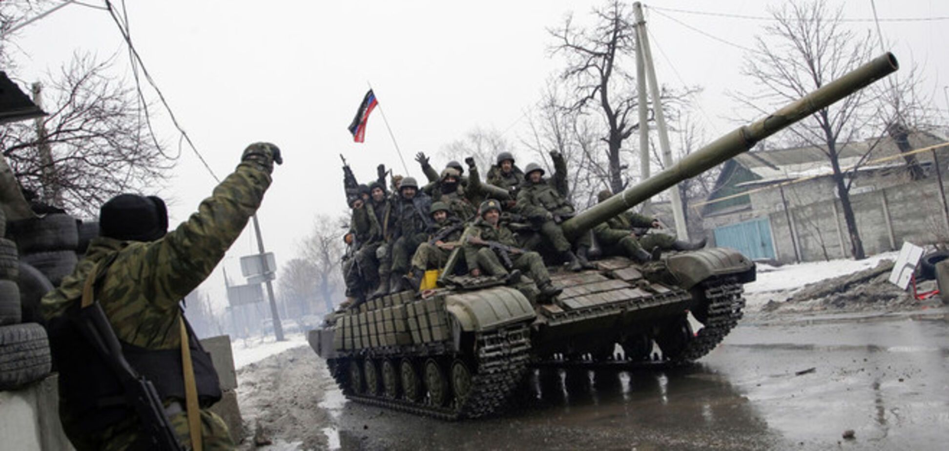 Боевики проводят перегруппировку в Донецке