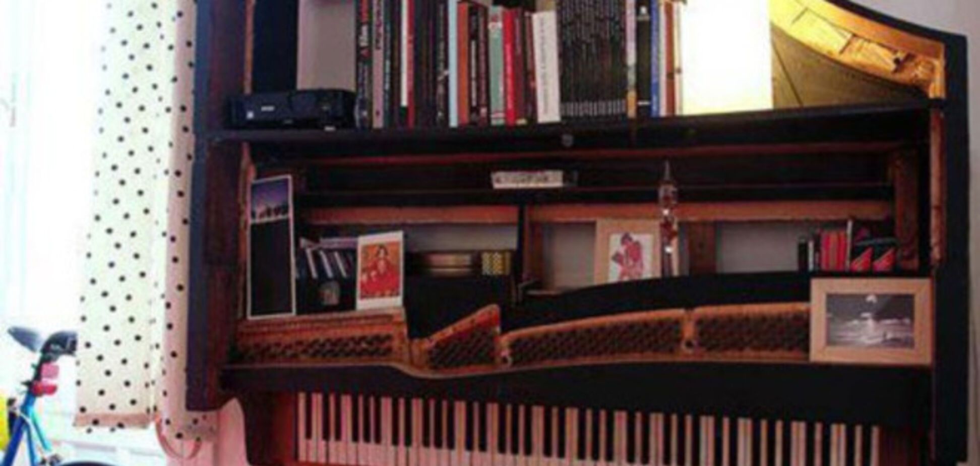 11 идей использования старого нерабочего фортепиано
