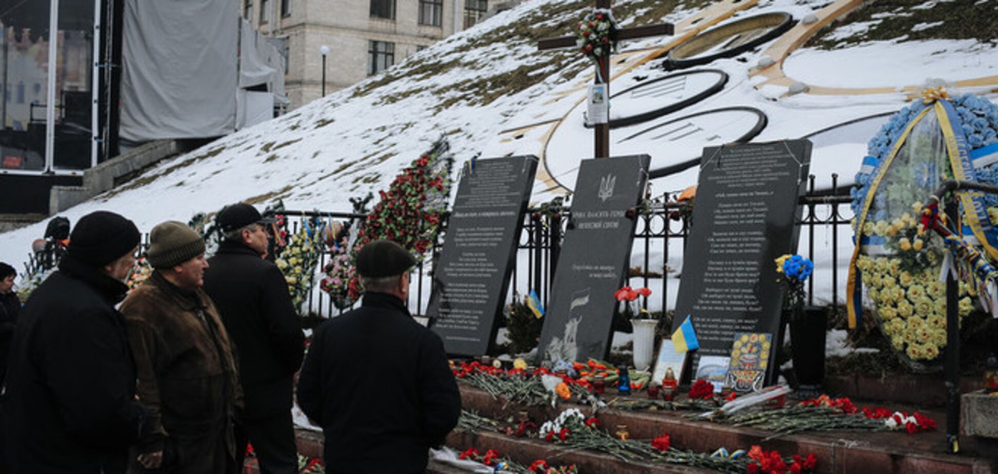 В Киеве проходит молчаливое шествие с требованием наказать убийц Небесной Сотни