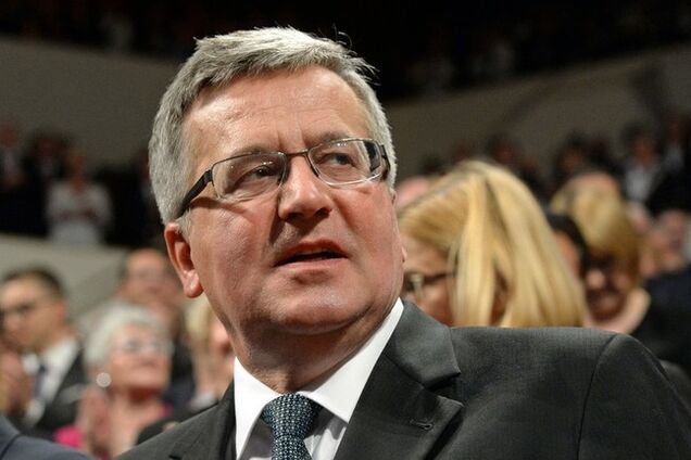 Коморовский посоветовал Украине идти дорогой Польши и рассчитывать на мощь Запада