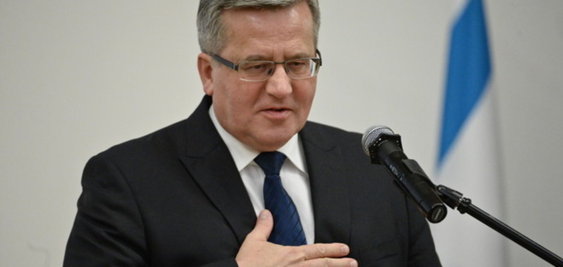 Президент Польши поддержал отправку миротворцев ООН на Донбасс