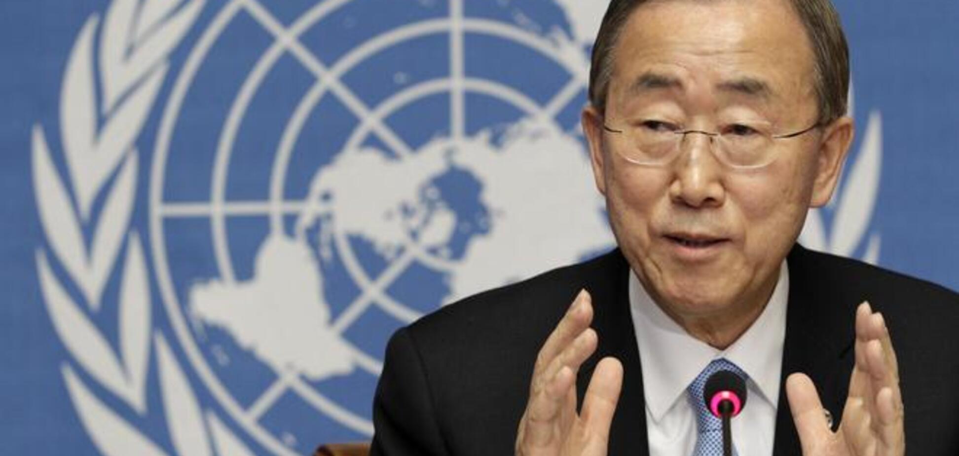 Пан Ги Мун рассказал, как в ООН принимаются решения о вводе миротворцев