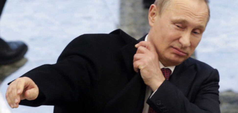 Путин едет на калине Путин едет на калине