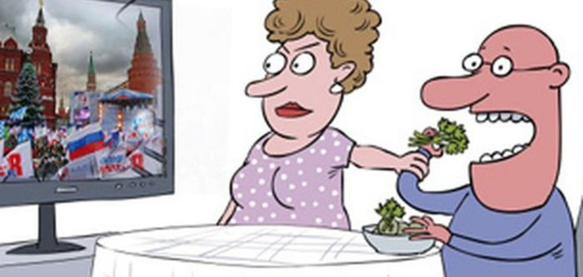 Без 'российского телевизора' этой войны не было бы. Она родилась из него