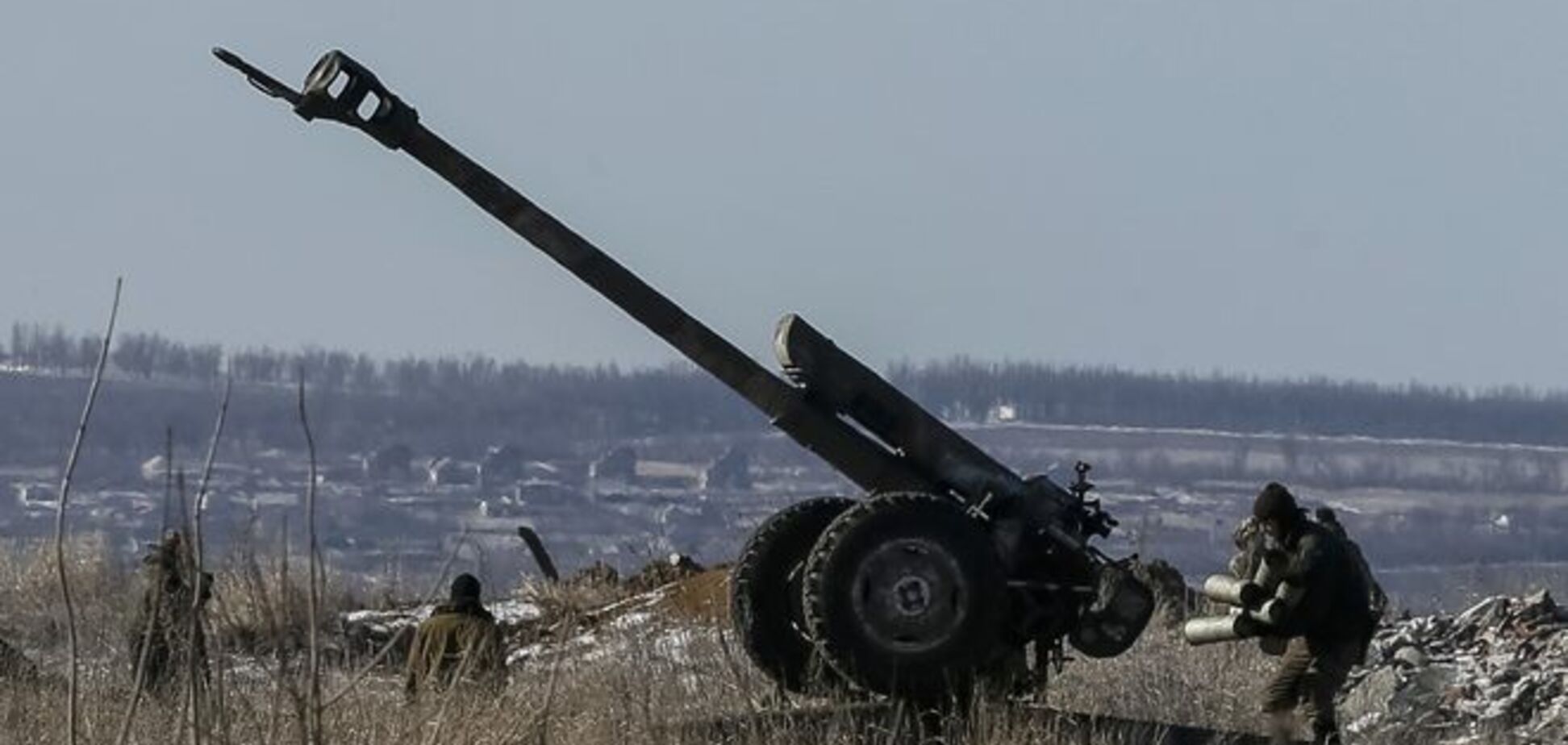 Відведення важкого озброєння не починається через обстріли з боку терористів - штаб АТО