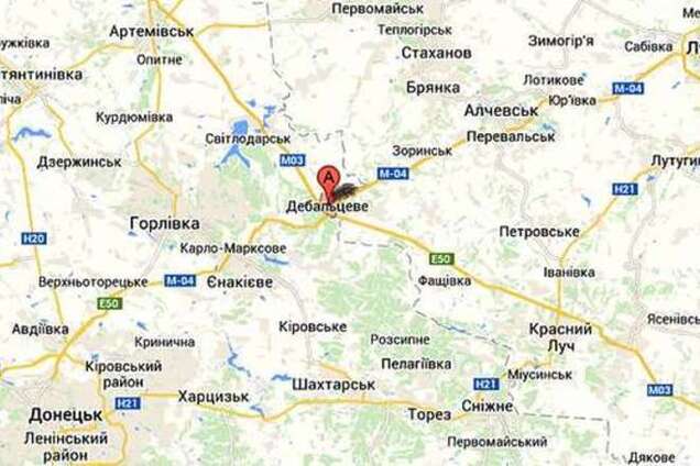 Сили АТО утримують найважливіші місця бар'єрного кордону під Дебальцеве