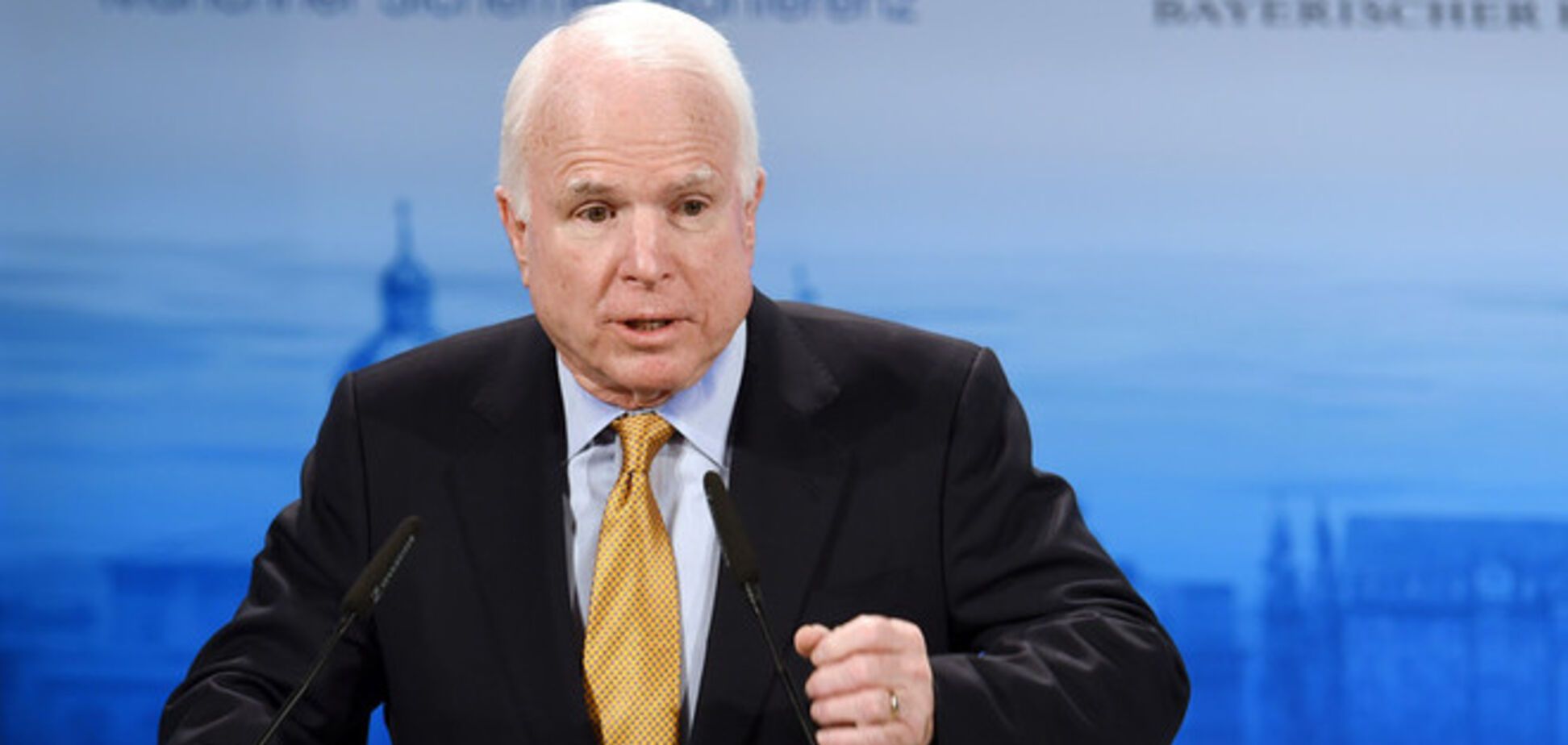 Маккейн о позиции Белого дома по Украине: мне стыдно за свою страну