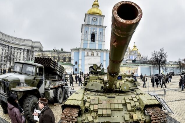 На выставку в Киев привезли смертельное российское оружие с Донбасса: фотофакт
