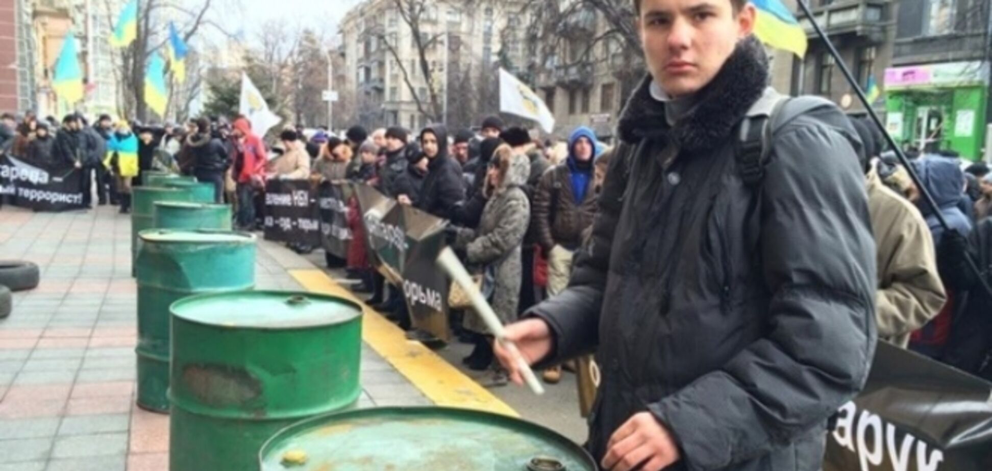 Пикетчики под НБУ говорят, что уже отправили в Генпрокуратуру материалы на Гонтареву