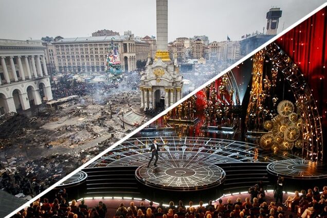 Для европейцев годовщину трагедии на Майдане затмил 'Оскар'