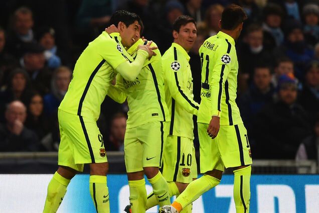 'Барселона' победила 'Манчестер Сити' в суперматче Лиги чемпионов